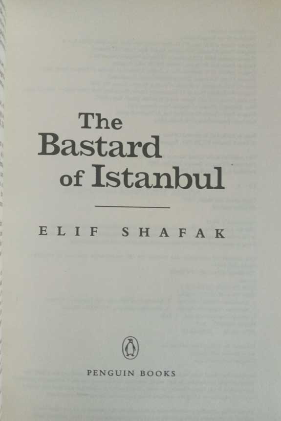 رمان انگلیسی The Bastard of Istanbul