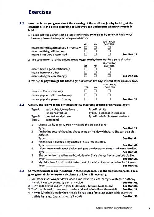 کتاب ایدیم این یوز اینترمدیت English Idioms In Use Intermediate - تصویر 4