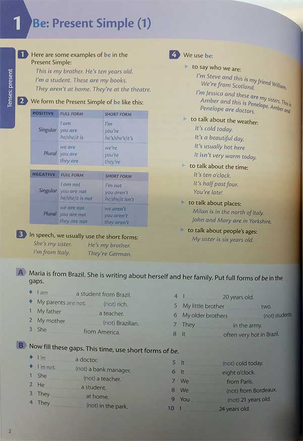 کتاب آکسفورد پرکتیس گرامر - Oxford Practice Grammar Basic - تصویر 5