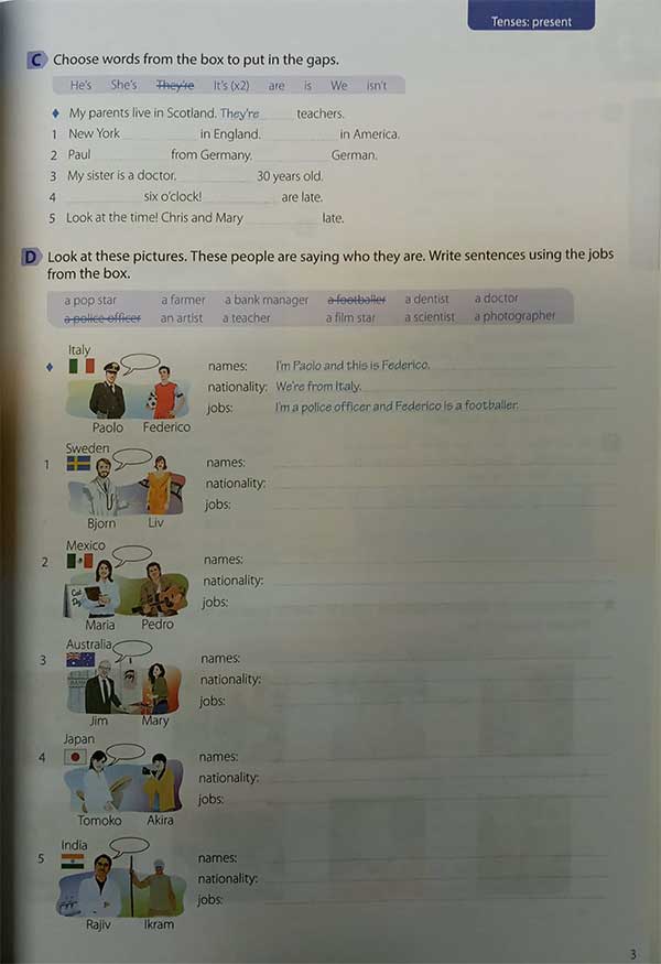 کتاب آکسفورد پرکتیس گرامر - Oxford Practice Grammar Basic - تصویر 6