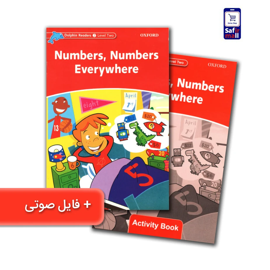 کتاب داستان انگلیسی سطح 2 Numbers, Numbers Everywhere
