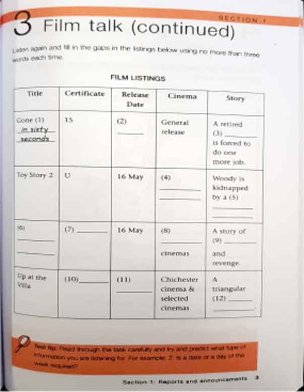 کتاب تست یور لیسنینگ Test Your Listening - تصویر 6