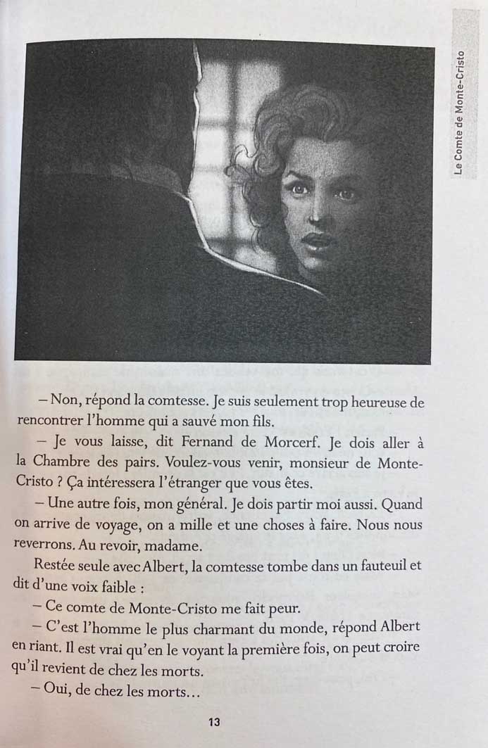 کتاب داستان زبان فرانسه Le Comte de Monte-Cristo tome 1/2 - تصویر 7